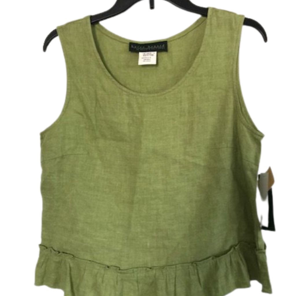 Harve Bernard Linen Sleeveless Top - Nwt!